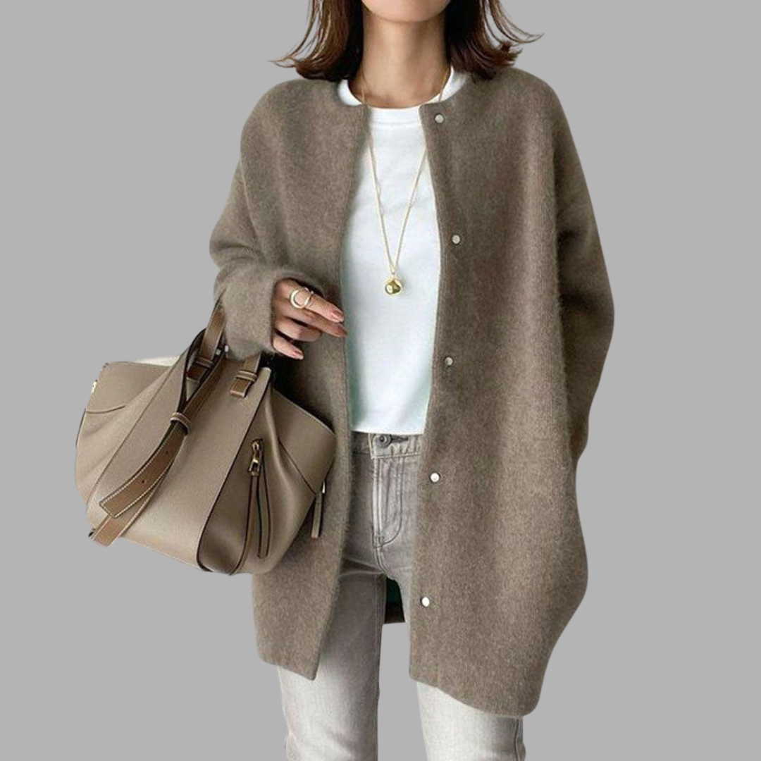 Sofia™ | Tidlös Avslappnad Cardigan