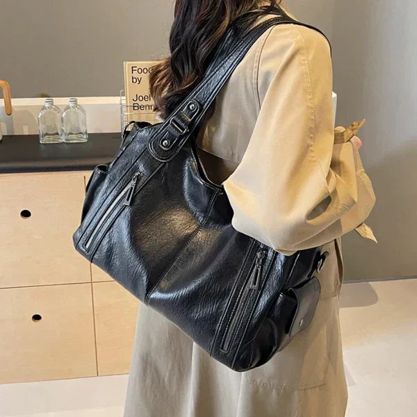 Anita | Läder Tote Bag