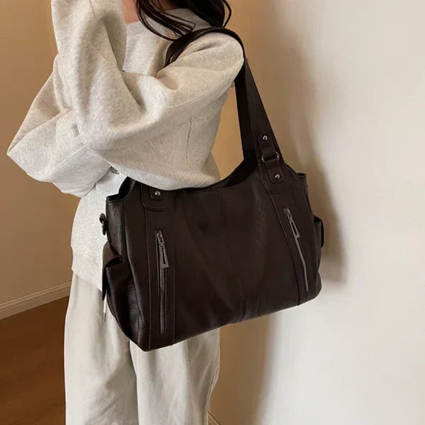 Anita | Läder Tote Bag