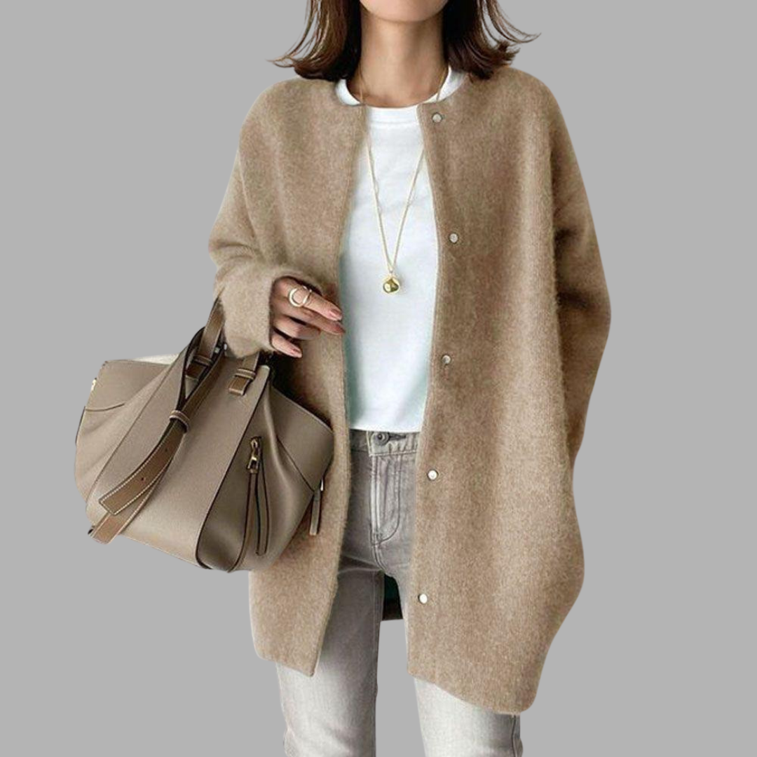 Sofia™ | Tidlös Avslappnad Cardigan