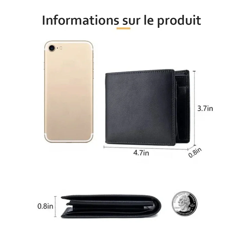 RFID Slim Atlas Plånbok