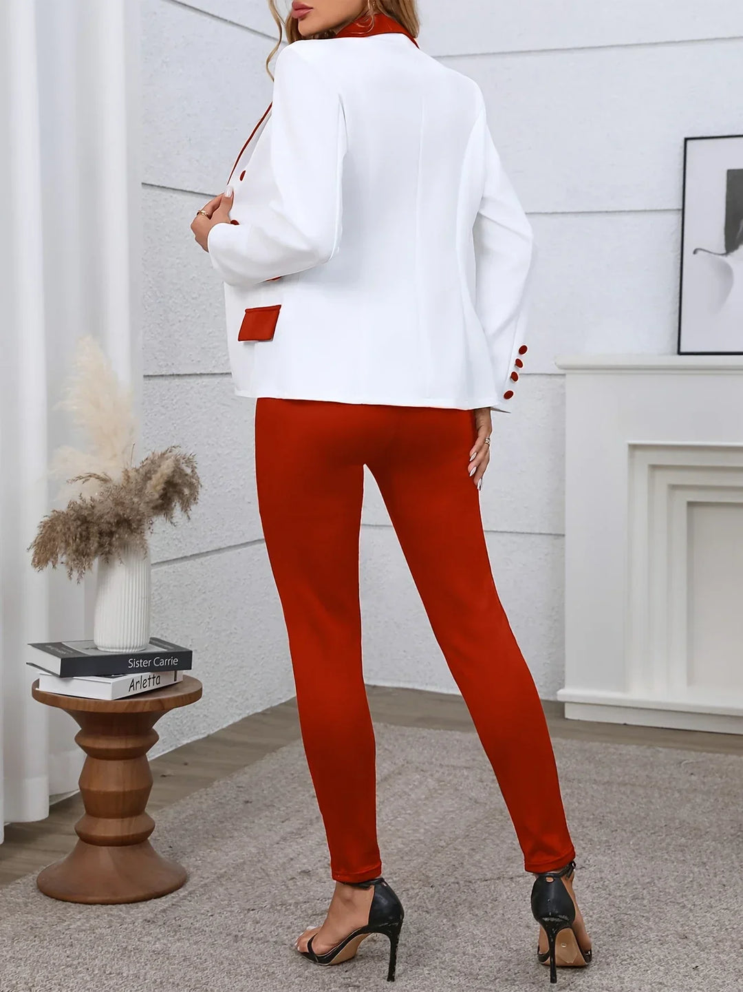 Riley™ - Chic Färgblick Tvådelad Set