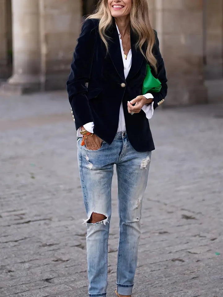 Savannah™ - Elegant Sammet Blazer