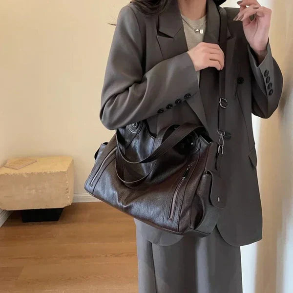 Anita | Läder Tote Bag