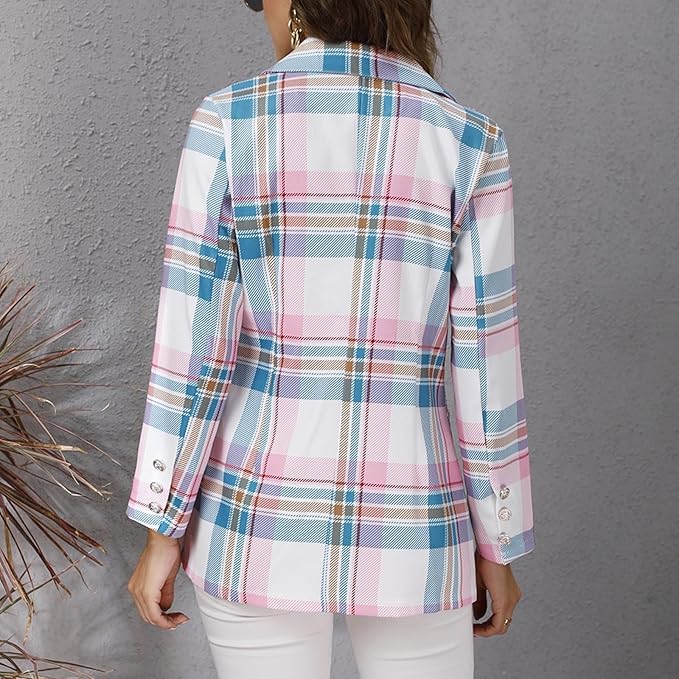 Layla™ - Stilren Flerfärgad Blazer