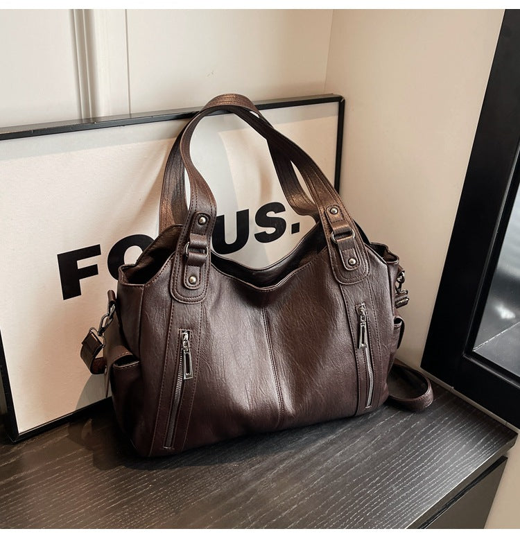 Anita | Läder Tote Bag