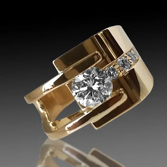 LUNA D'ORO | RIFLESSI D'AMORE ANELLO