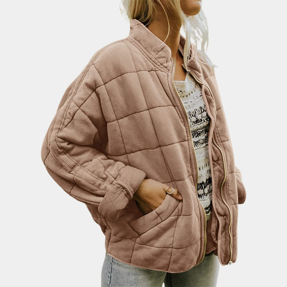 Andrea™ | Stilren och Bekväm Quiltad Jacka