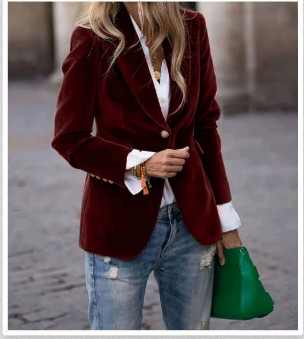 Savannah™ - Elegant Sammet Blazer