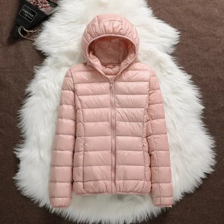 Anna - Plus Size LĂ€tt Pufferjacka
