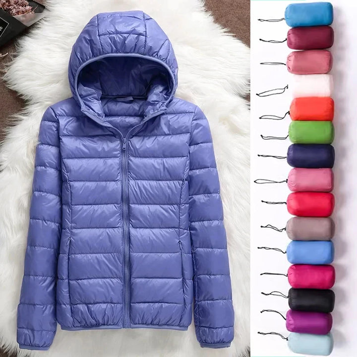 Anna - Plus Size LĂ€tt Pufferjacka