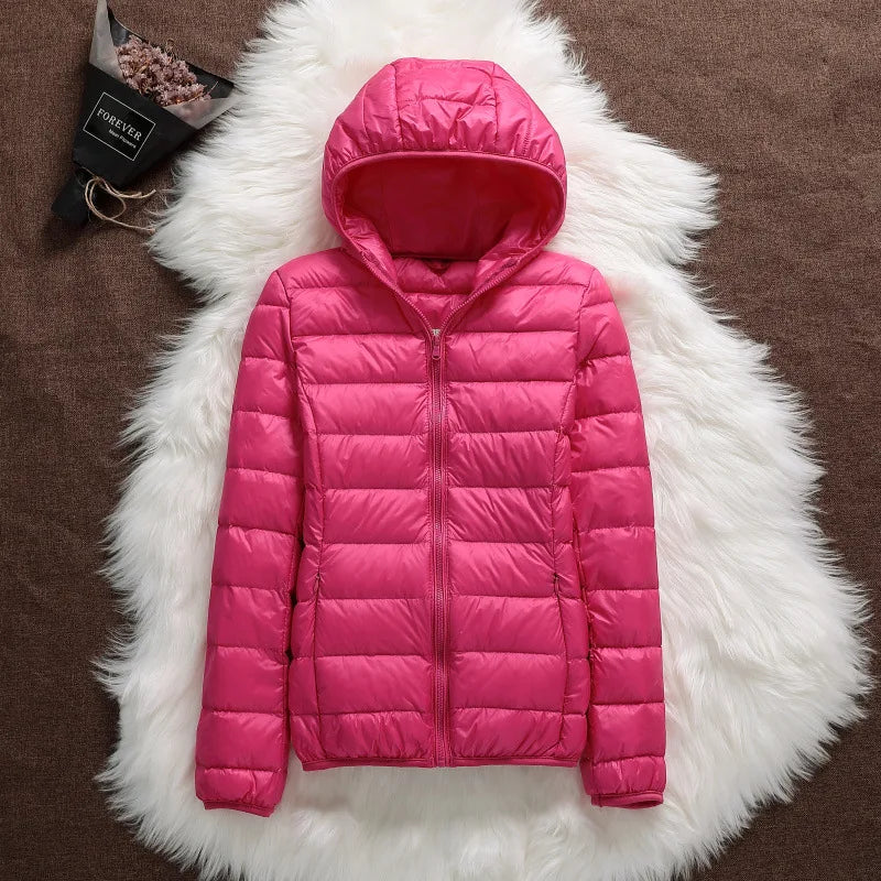 Anna - Plus Size LĂ€tt Pufferjacka