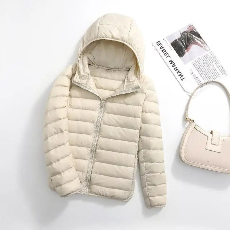 Anna - Plus Size LĂ€tt Pufferjacka
