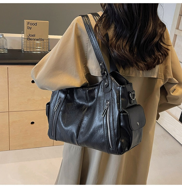 Anita | Läder Tote Bag