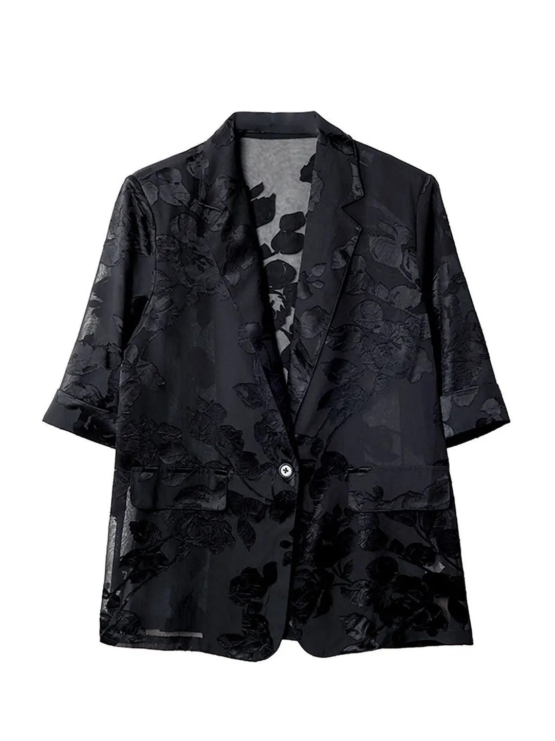 Aubrey™ - Elegant Blommig Blazer