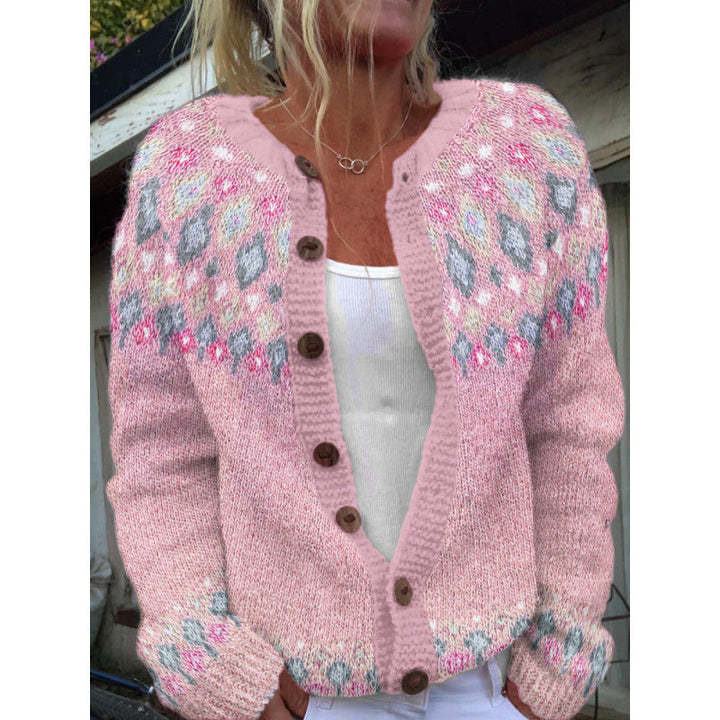 Lotte™ – Lätt cardigan med lekfullt tryck