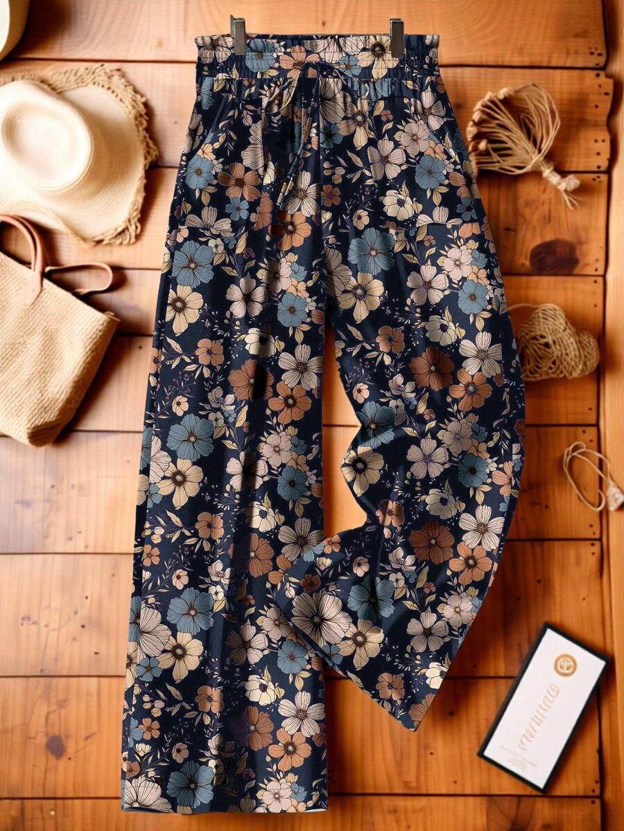 Anne™ I Blomsterbyxor med vidde