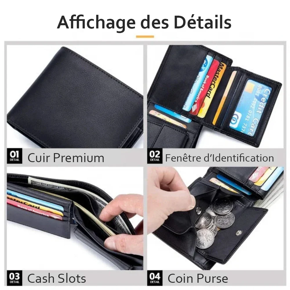 RFID Slim Atlas Plånbok