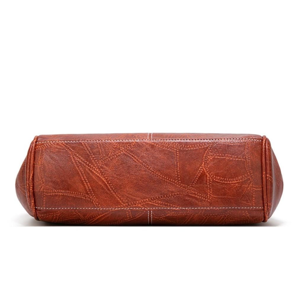 Vintage handväska med klämslut