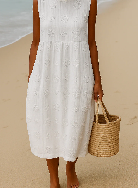 INGER – Elegant blommig sommarklänning | Modehuset Stockholm