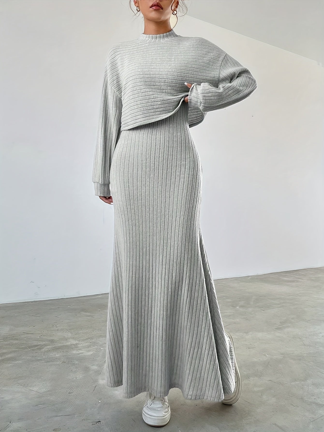 LANA™ | Avslappnad klänning för kvinnor + Gratis tröja