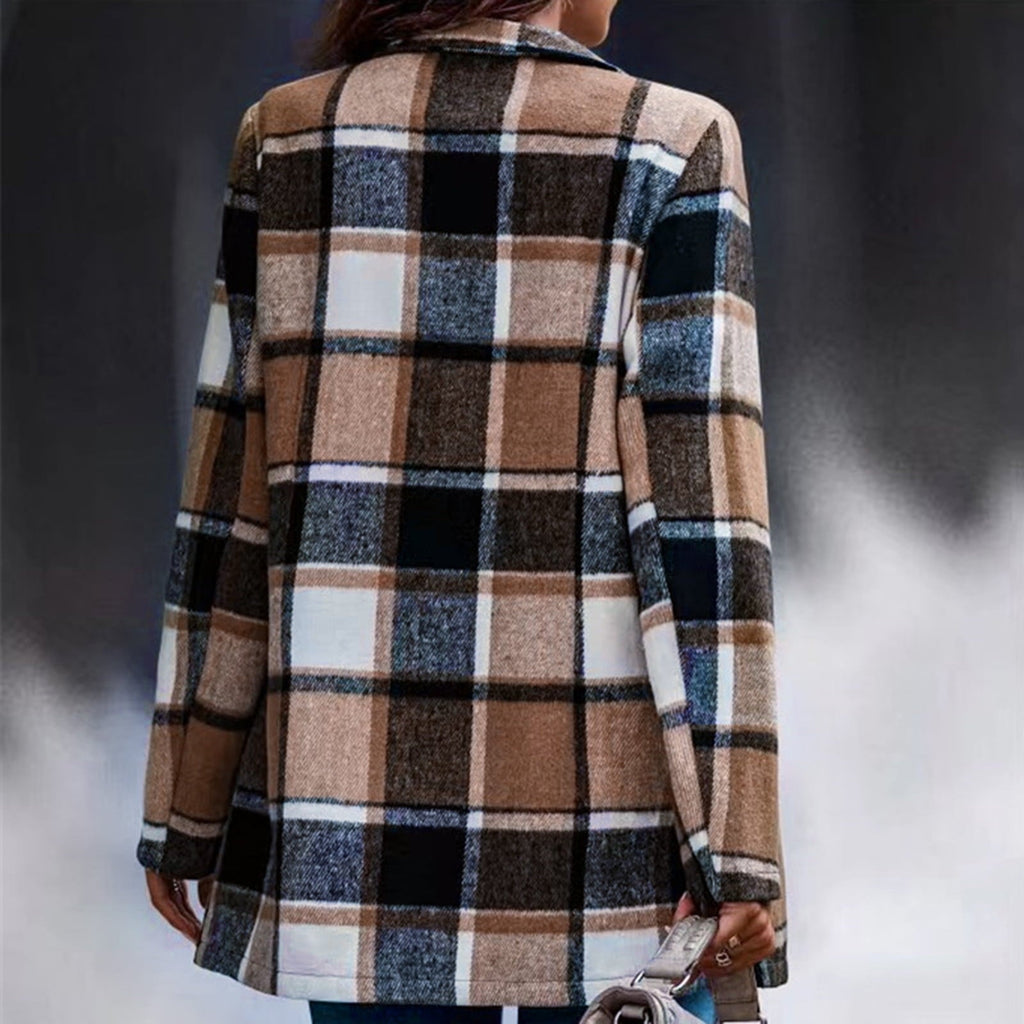 Avery™ - Vintage Rutigt Blazer