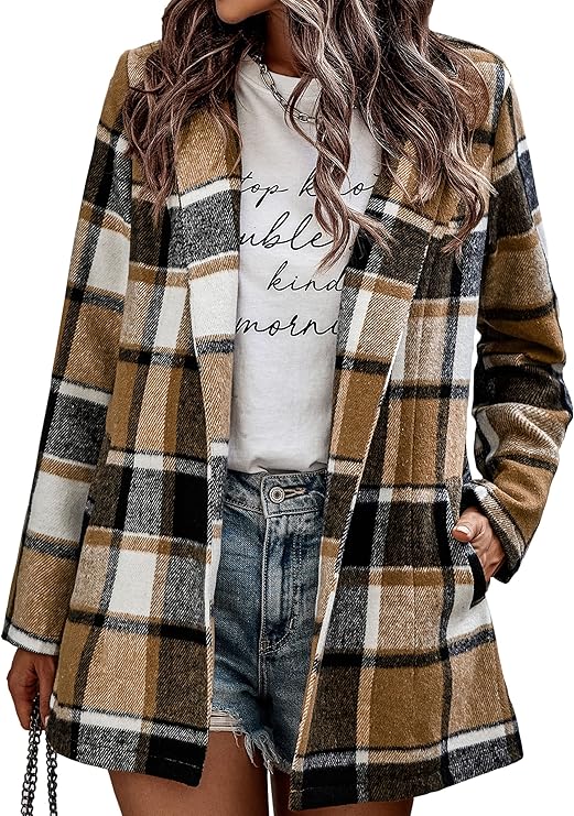 Avery™ - Vintage Rutigt Blazer