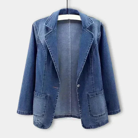 LANA™ | Meja - Elegant Denim Blazer