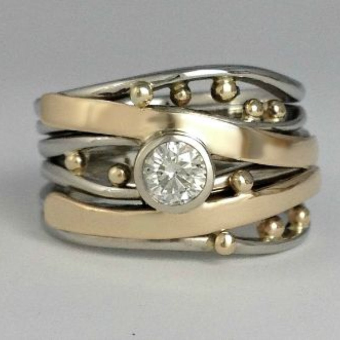 LUNARIA VINTAGGIO | DRÖMENS GULD RING