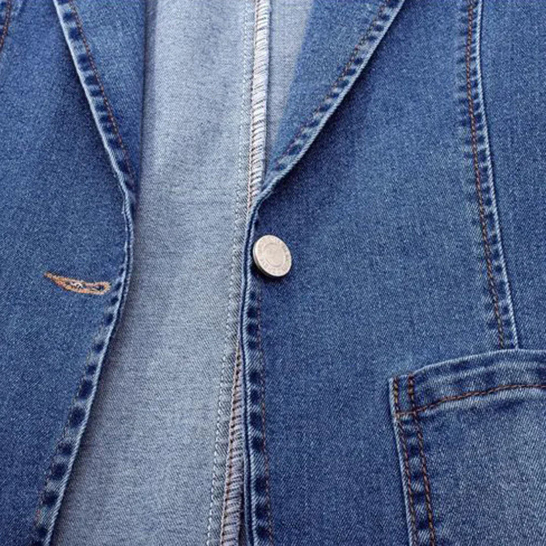 LANA™ | Meja - Elegant Denim Blazer