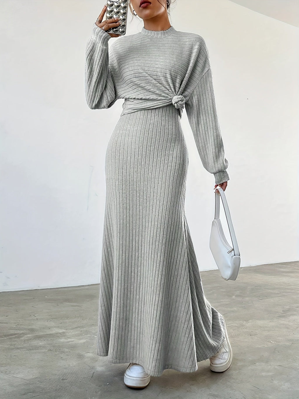 LANA™ | Avslappnad klänning för kvinnor + Gratis tröja