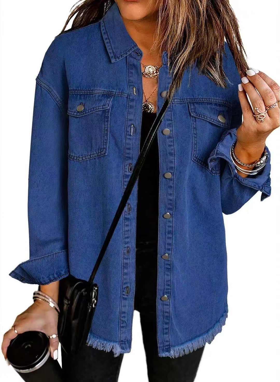 LANA™ | Claire - Klassisk Jeansjacka