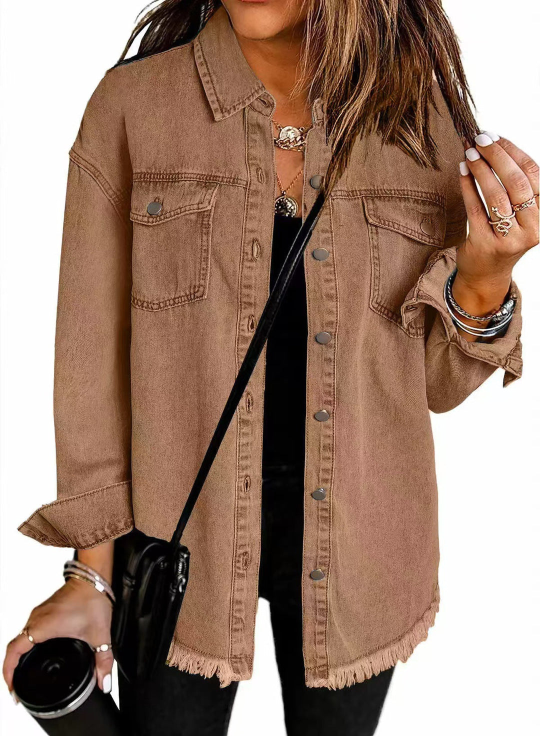 LANA™ | Claire - Klassisk Jeansjacka