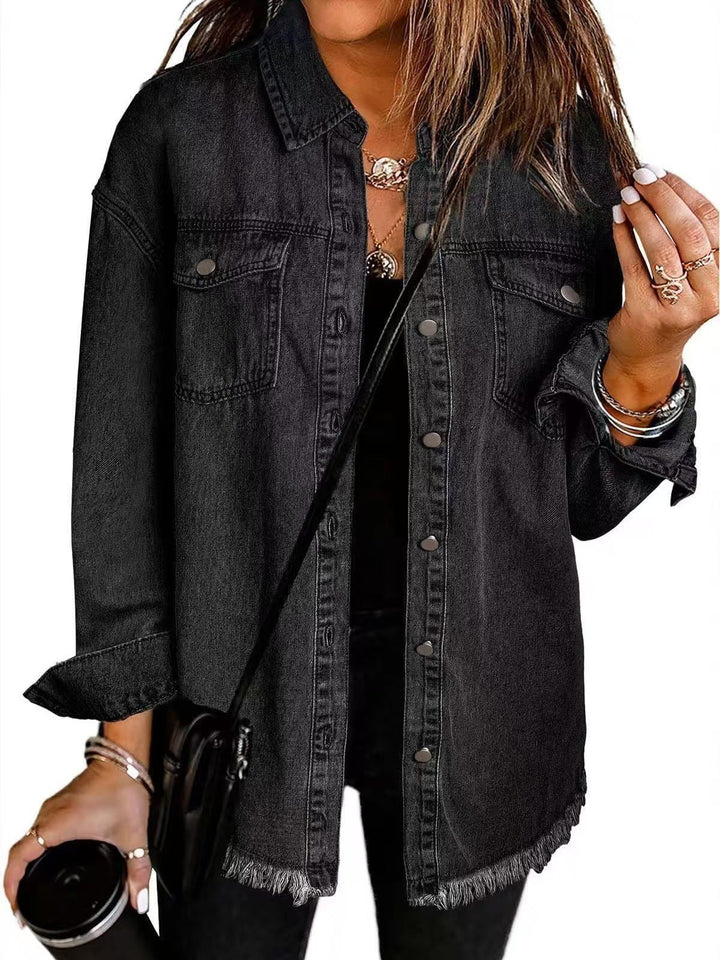 LANA™ | Claire - Klassisk Jeansjacka