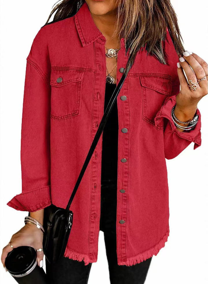LANA™ | Claire - Klassisk Jeansjacka