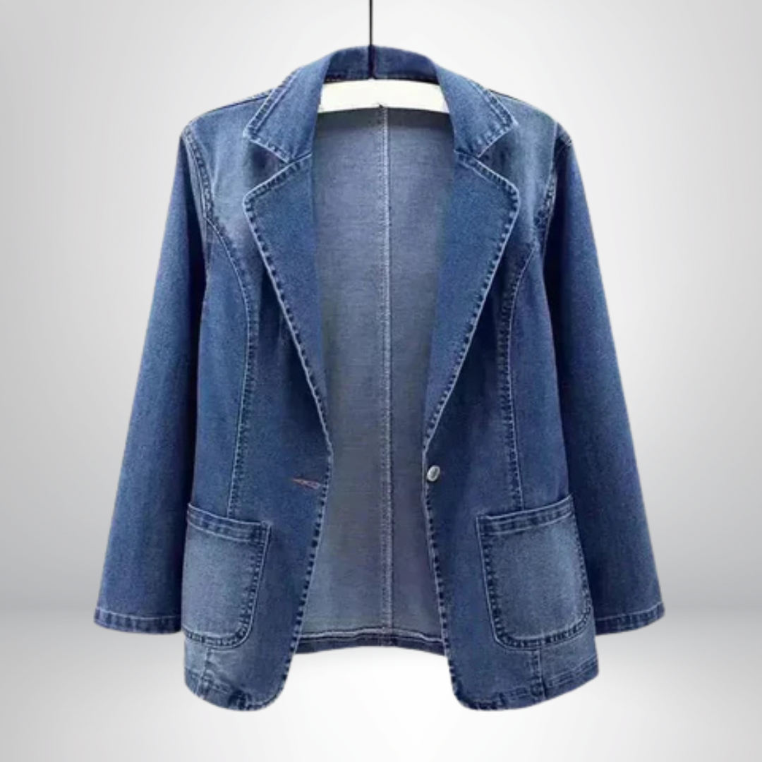 LANA™ | Meja - Elegant Denim Blazer