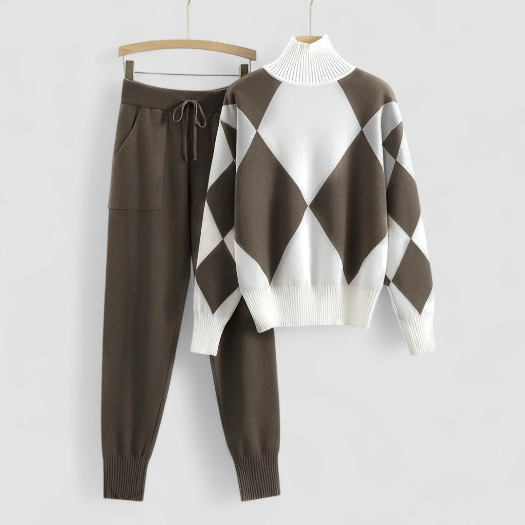 LANA™ | Varmt set med hög krage