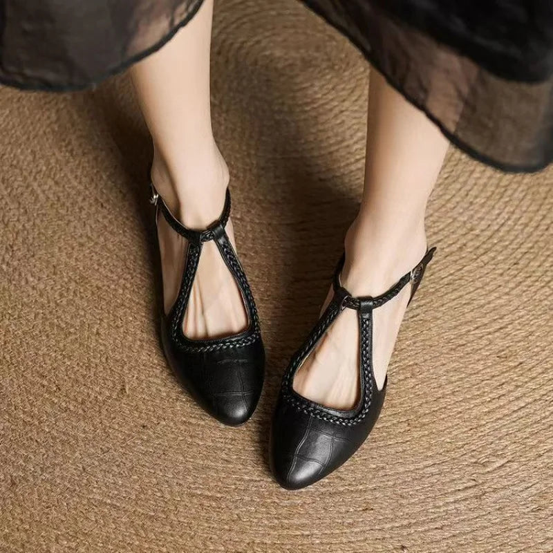 Elin ™| Bevora T-Strap Sandals