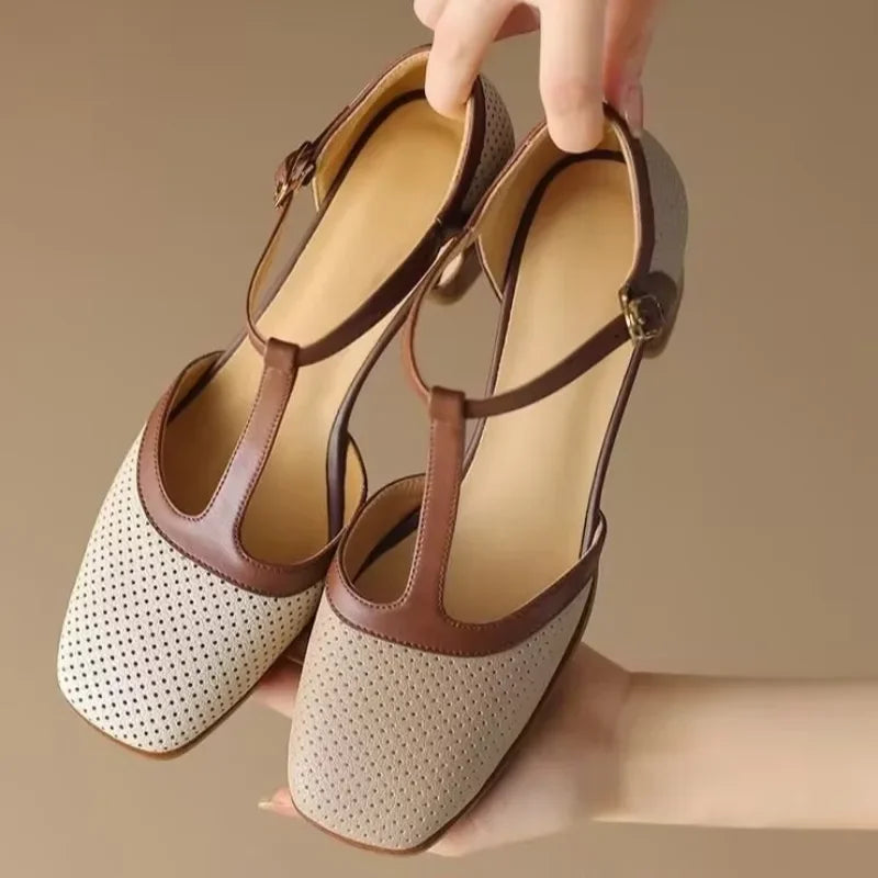 Freja ™| Isava Mid Heel Shoes