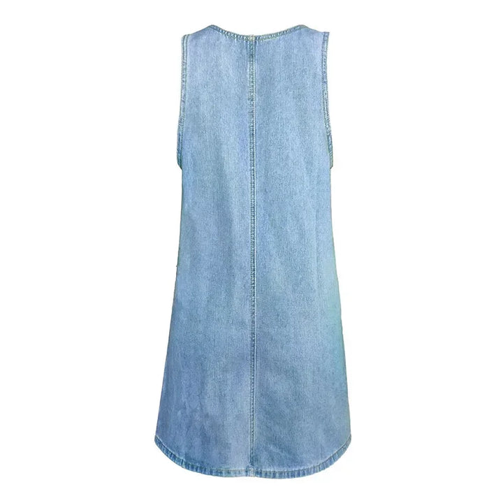 LANA™ | Mandy - Praktisk och lätt jeansklänning