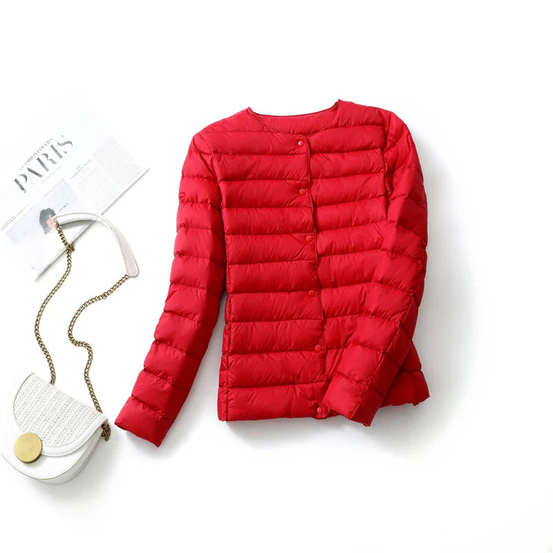 Vera™ | Ultralätt Dunjacka i Slim Fit