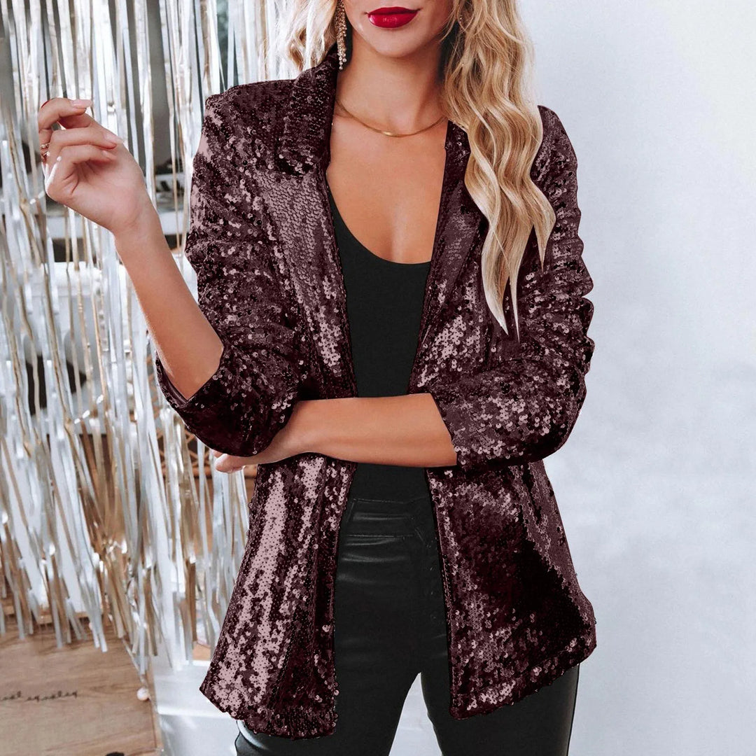 Grace™ – Elegant Paljetter Blazer