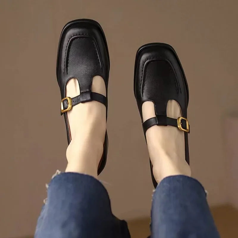 Elsa ™| Delvara Läder Sneakers