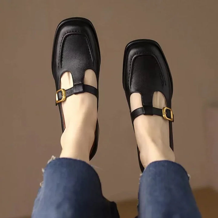 Elsa ™| Delvara Läder Sneakers