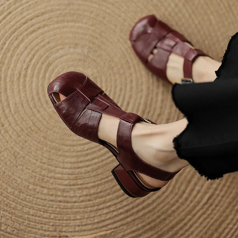 Elin ™| Coralia Chunky Heel Shoes