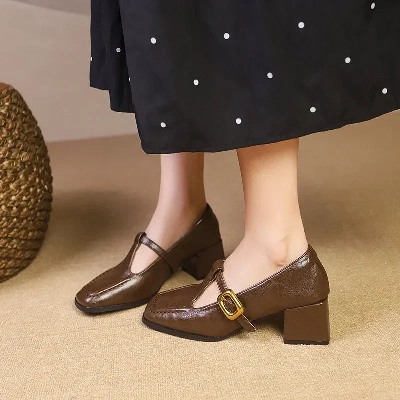 Elsa ™| Dorvanna French Mary Janes