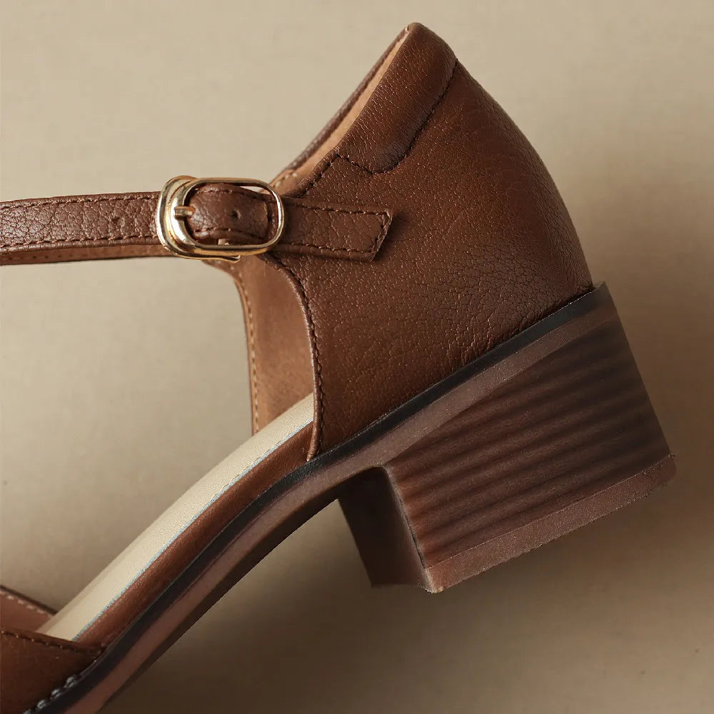 Elin ™| Sylviera T-Strap Ballerinas