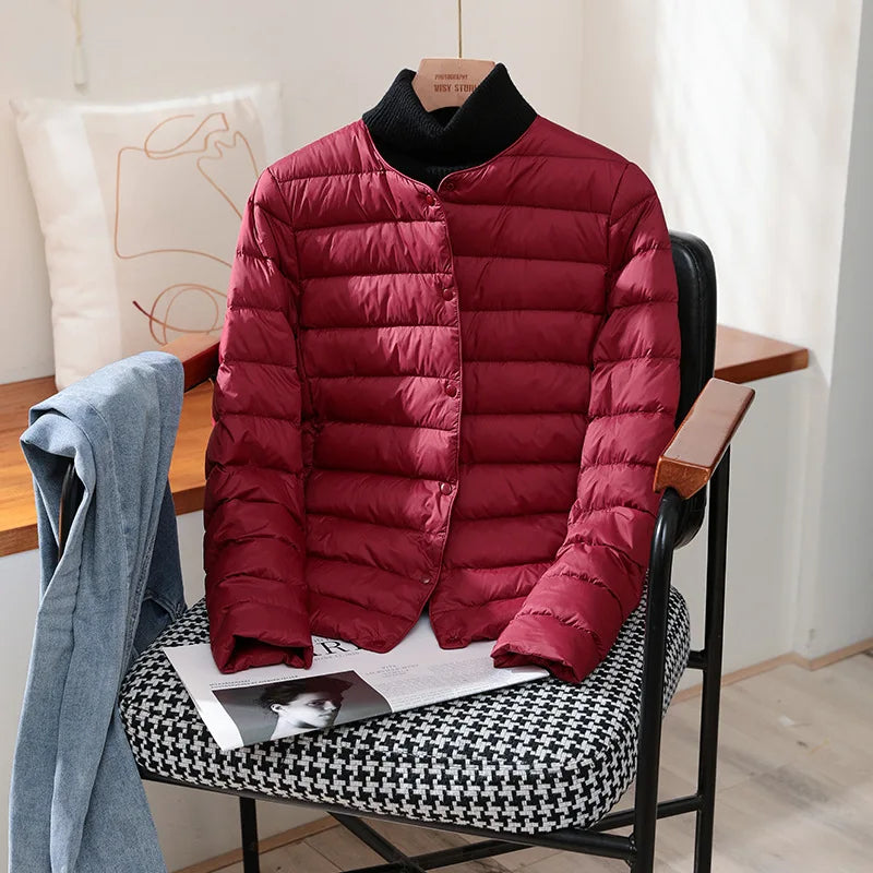 Vera™ | Ultralätt Dunjacka i Slim Fit