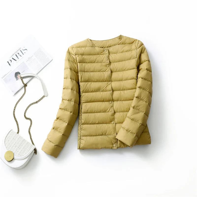 Vera™ | Ultralätt Dunjacka i Slim Fit