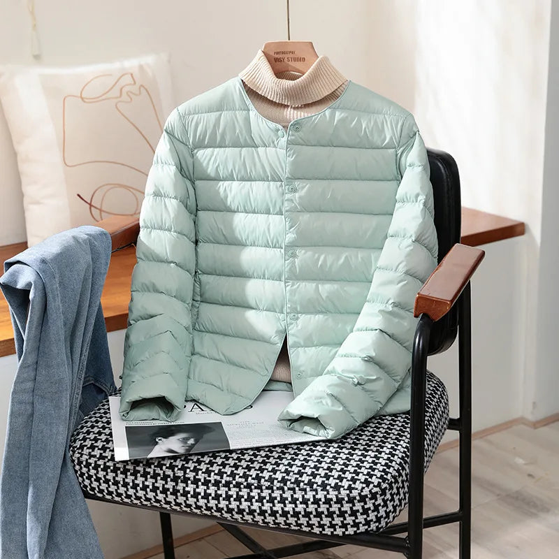 Vera™ | Ultralätt Dunjacka i Slim Fit